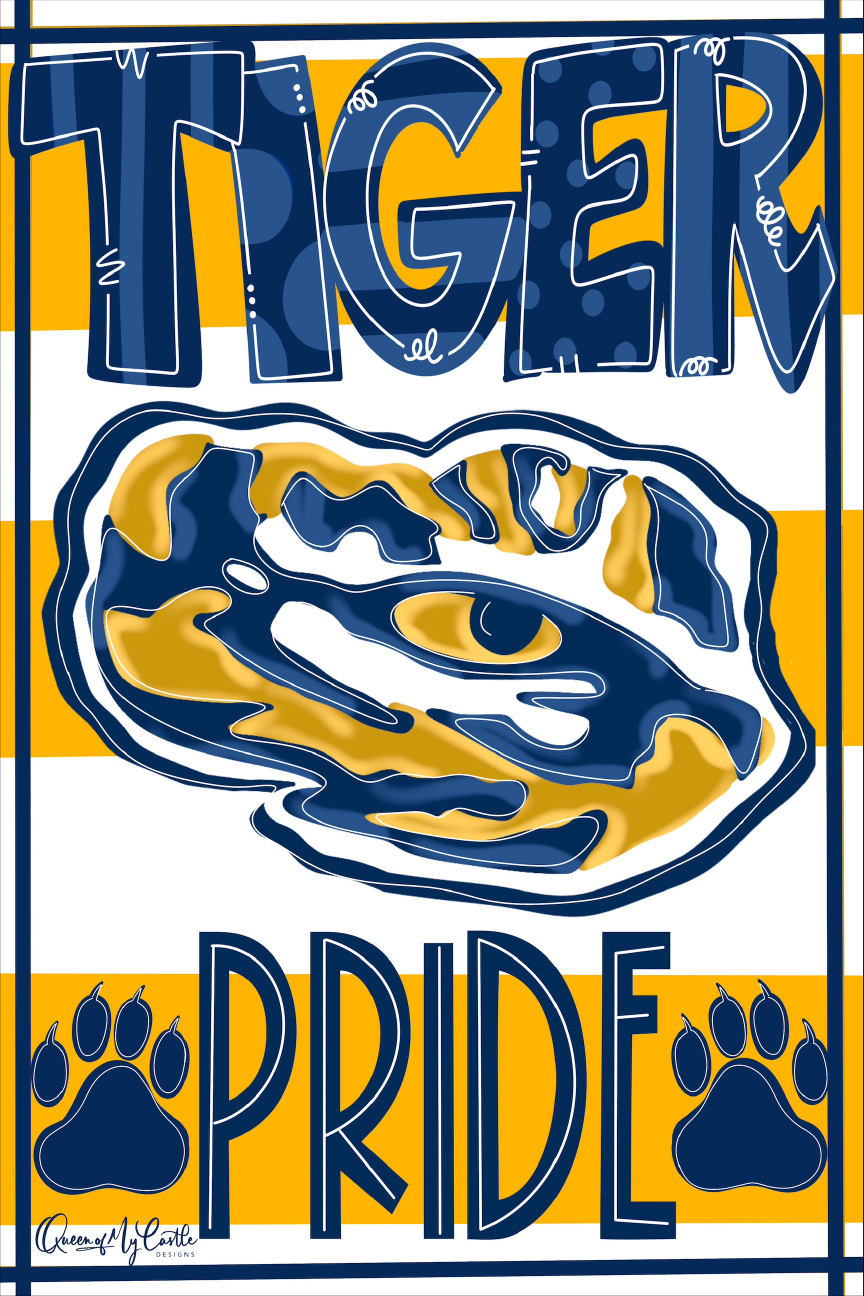 QUEEN OF MY CASTLE TIGER PRIDE