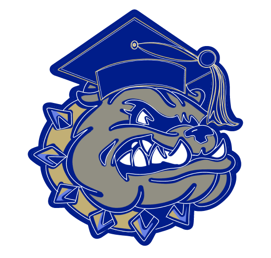QUEEN OF MY CASTLE GRADUATING BULLDOG