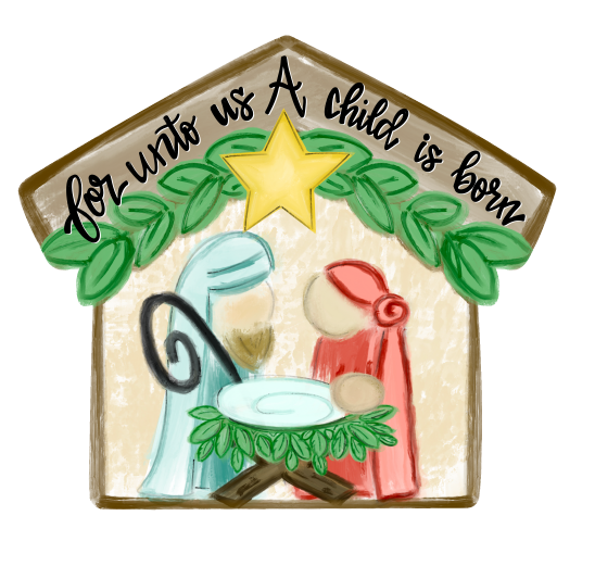 QUEEN OF MY CASTLE NATIVITY A CHILD IS BORN