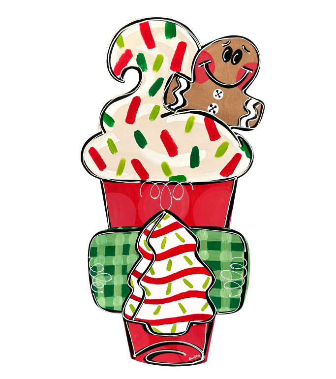 QUEEN OF MY CASTLE GINGERBREAD LATTE DRINK