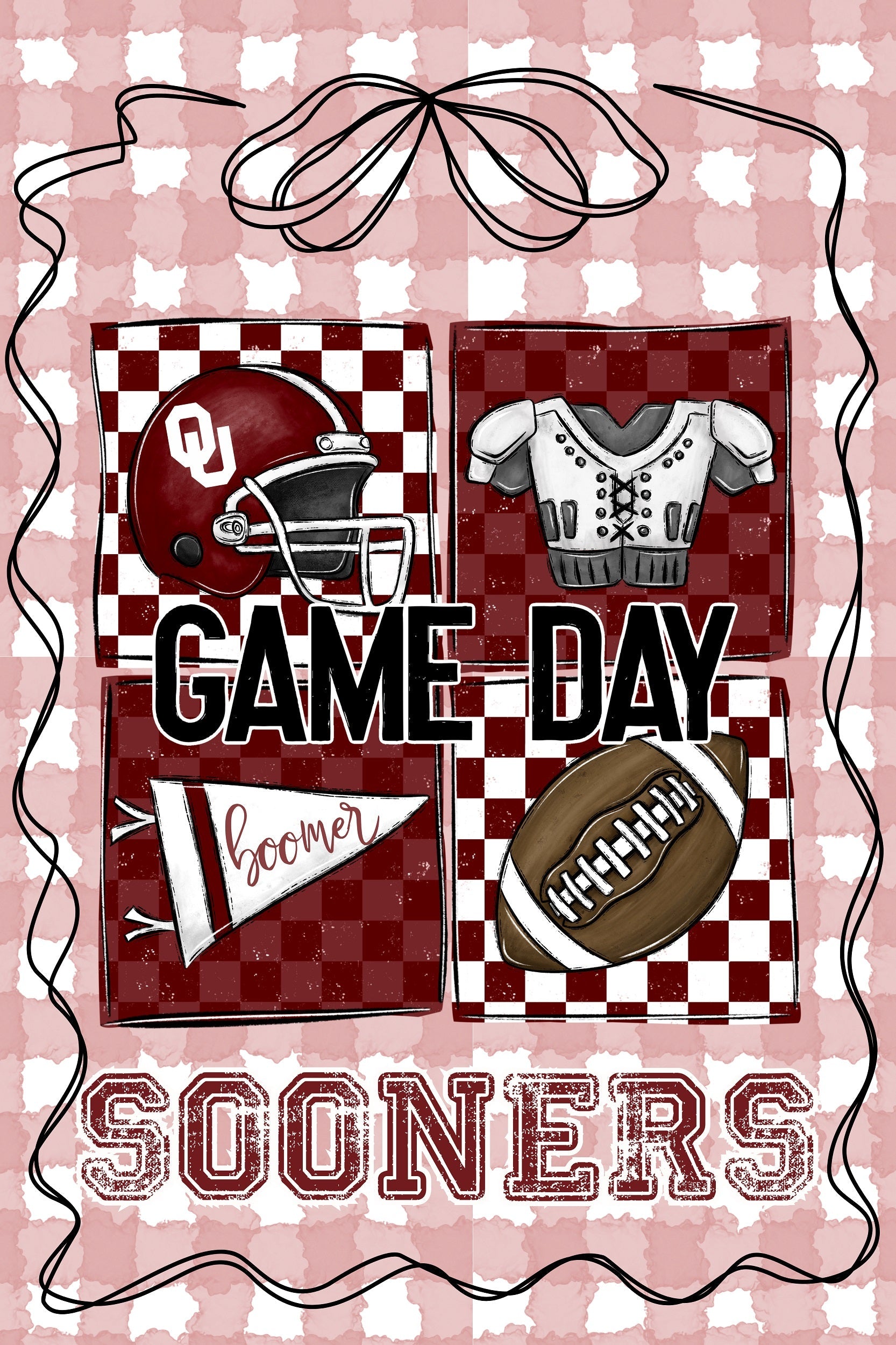 QUINCEE TAYLOR DESIGNS SOONERS GAME DAY