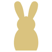 Basic Shape Rabbit MDF Cutout Silhouette  - Unfinished For DIY