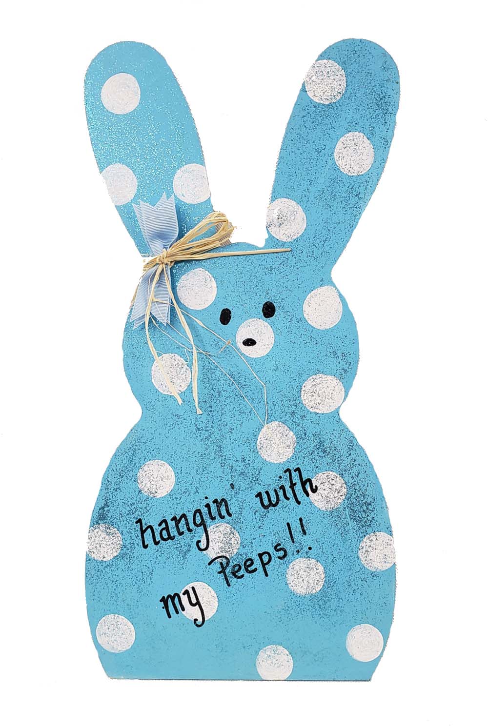 Basic Shape Rabbit MDF Cutout Silhouette  - Unfinished For DIY