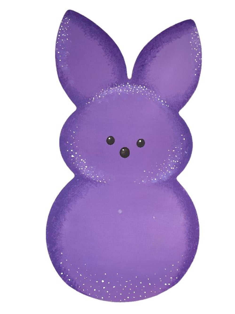 Basic Shape Rabbit MDF Cutout Silhouette Style 4 - Unfinished For DIY