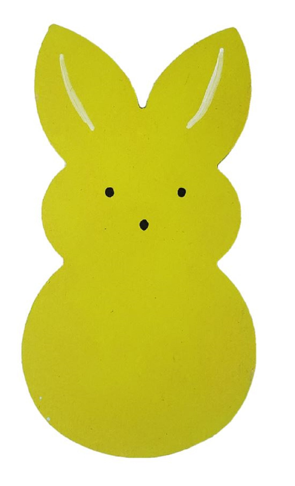 Basic Shape Rabbit MDF Cutout Silhouette Style 4 - Unfinished For DIY