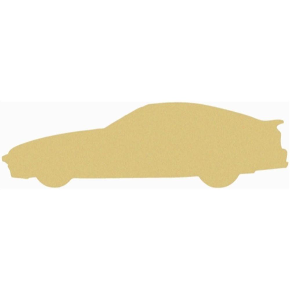 Basic Shape Race Car MDF Cutout Silhouette - Unfinished For DIY