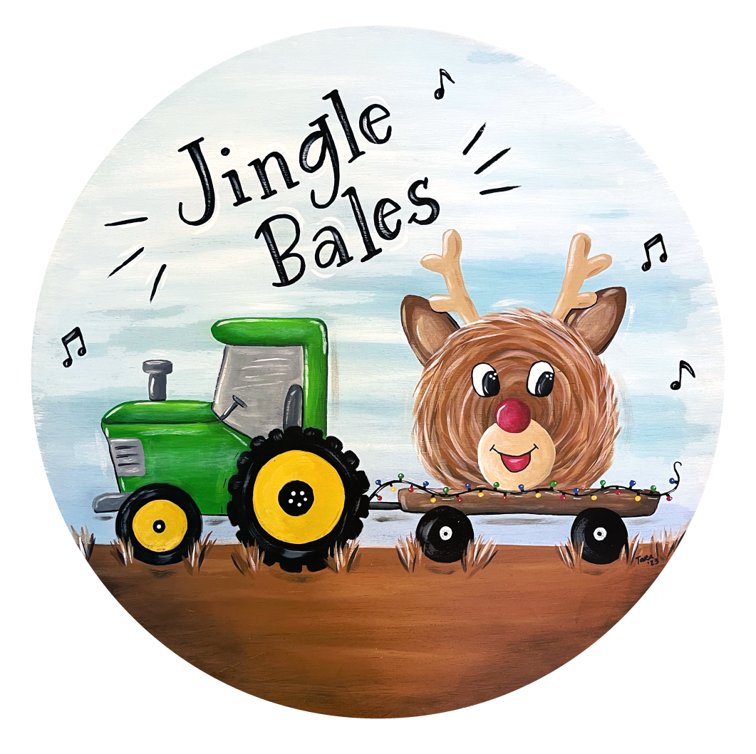 RED COLONY TREE FARM JINGLE BALES