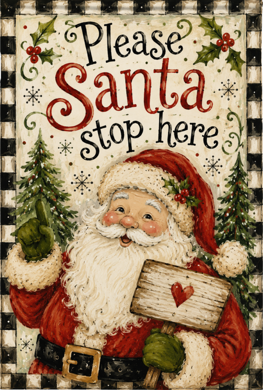 RICHELLA HOTARD SANTA PLEASE STOP HERE