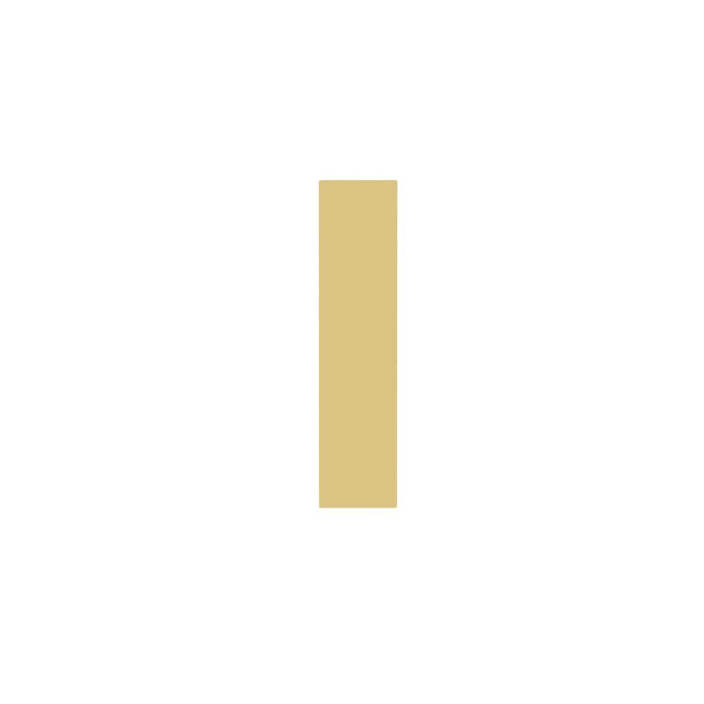 Basic Shape Ruler MDF Cutout Vertical Rectangle - Unfinished For DIY