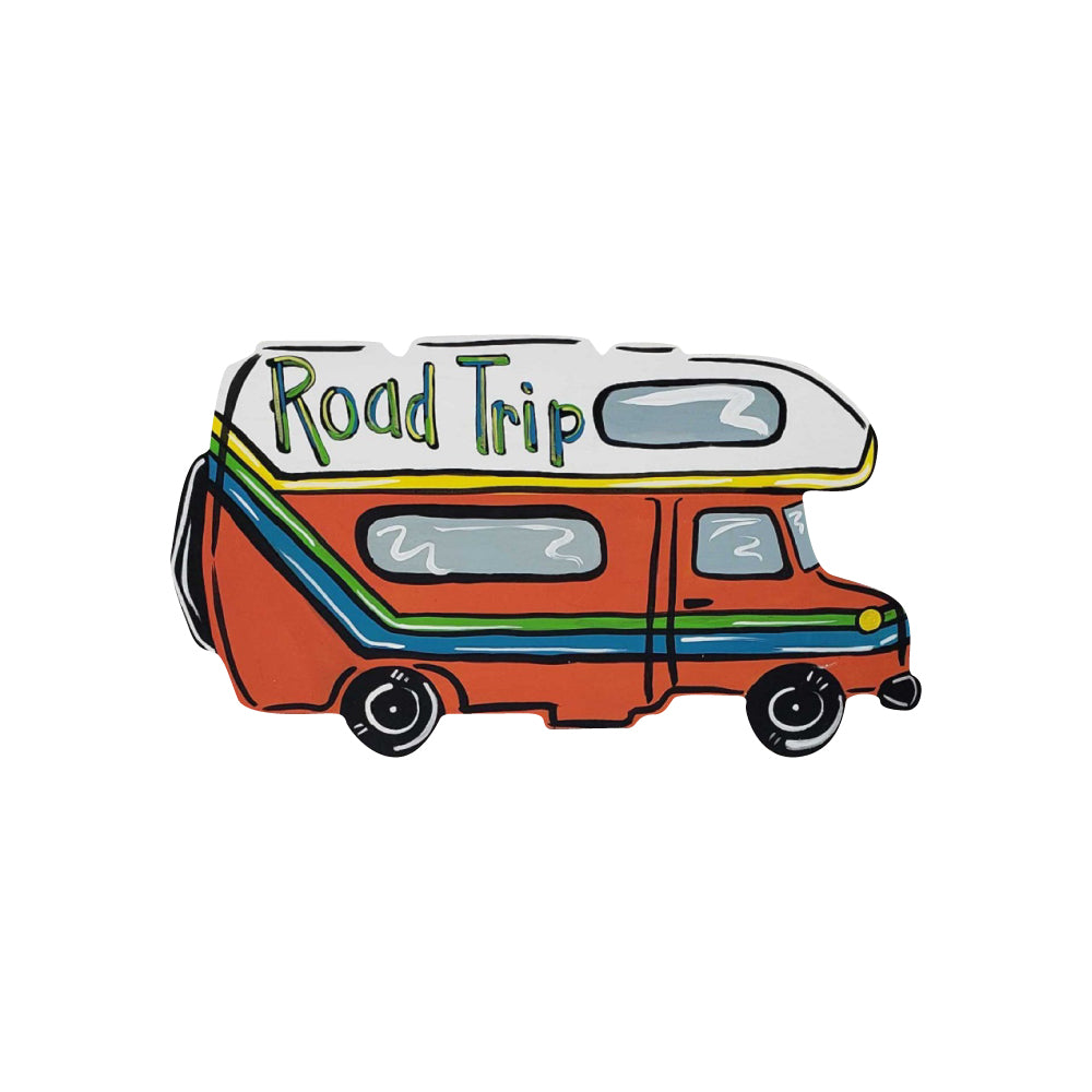 Basic Shape Motorhome MDF Cutout Silhouette - Unfinished For DIY