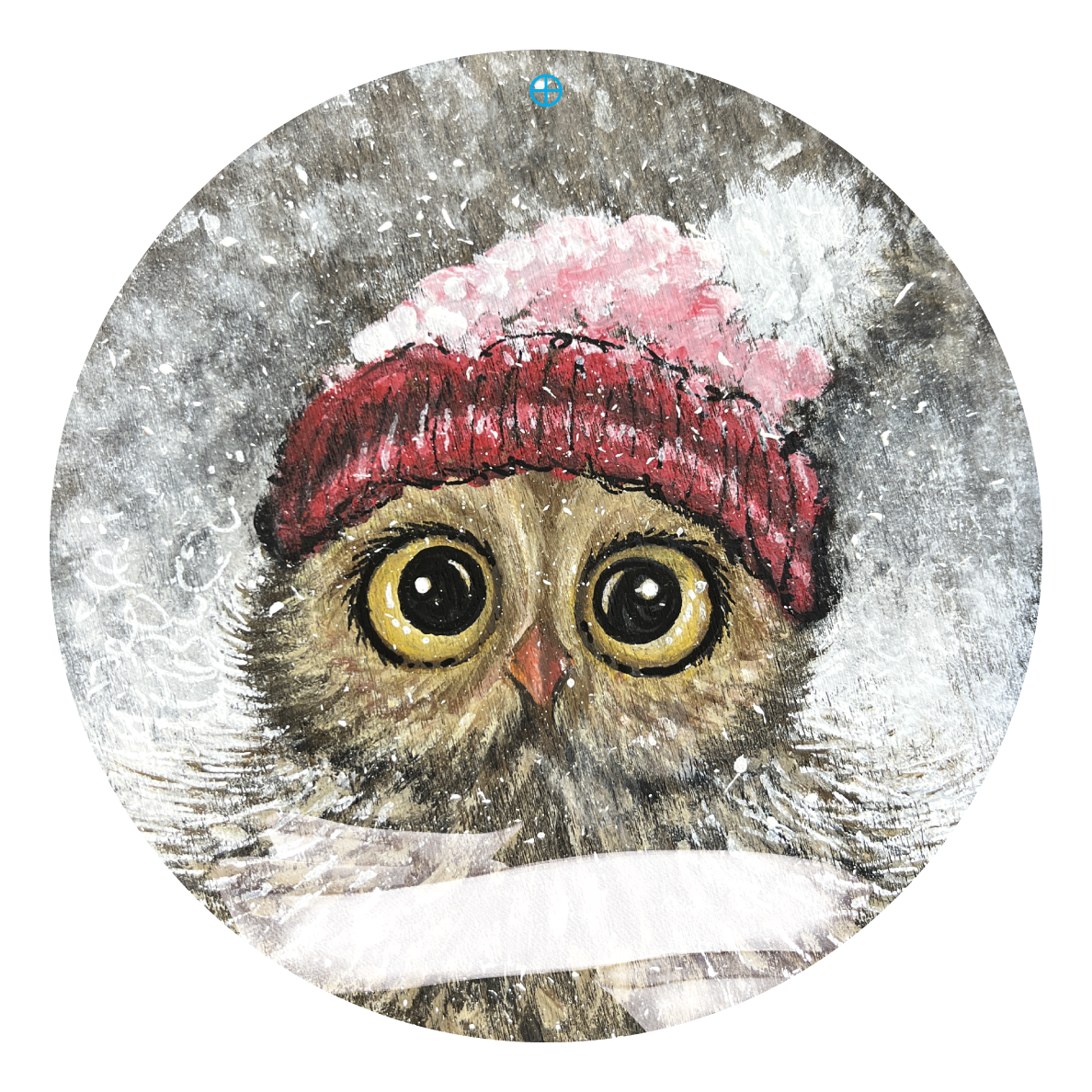 RiOak WESTERN DESIGN WINTER OWL