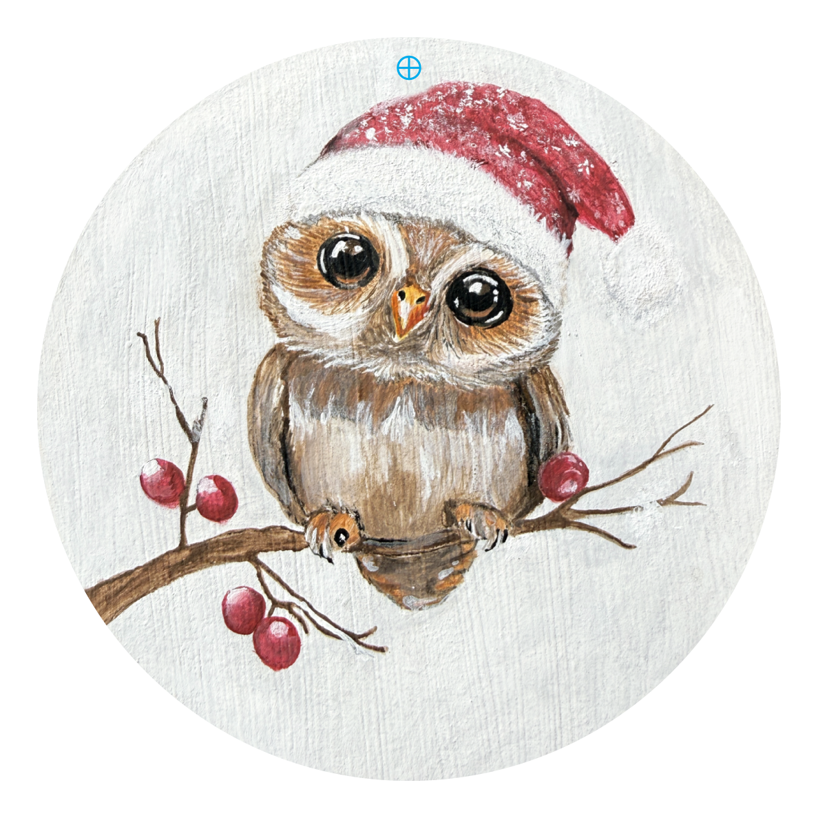 RiOak WESTERN DESIGN OWL ON BRANCH