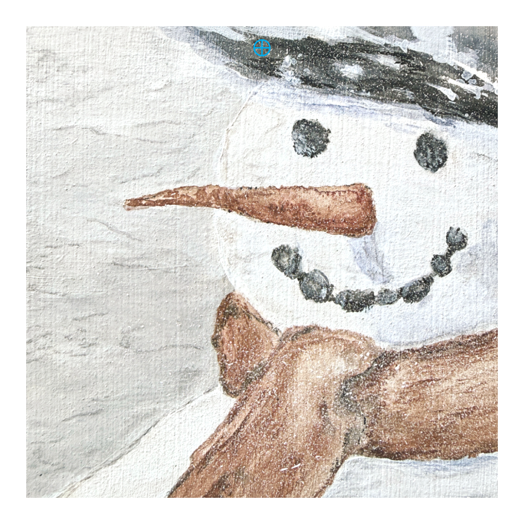 RiOak WESTERN DESIGN WINTER SNOWMAN