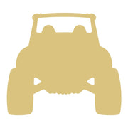 Basic Shape RZR MDF Cutout Silhouette - Unfinished For DIY