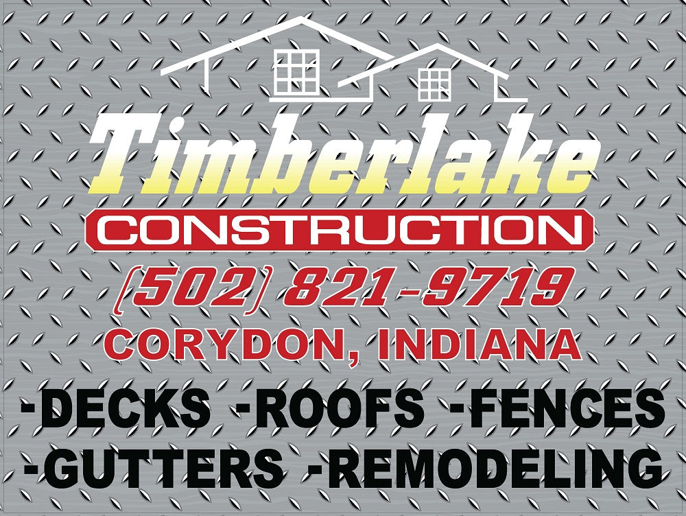 Custom Yard Sign Print Style 1