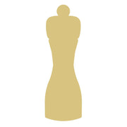 Basic Shape Salt Shaker MDF Cutout Silhouette - Unfinished For DIY