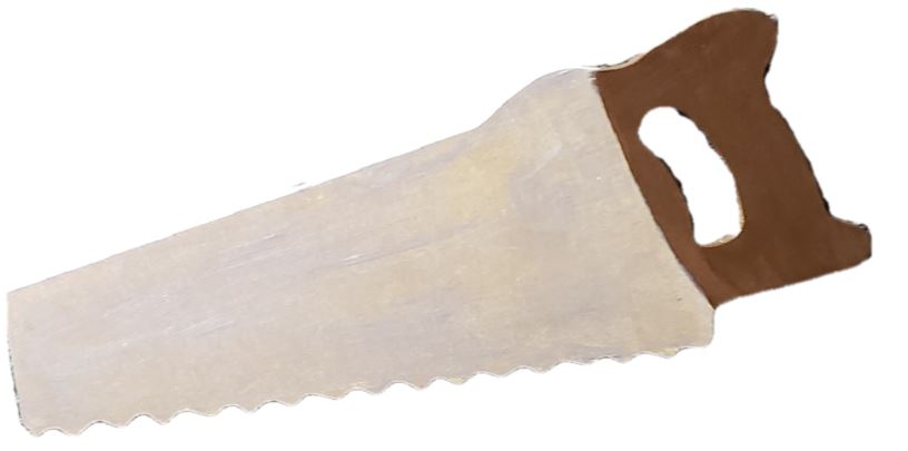 Basic Shape Hand Saw MDF Cutout Silhouette - Unfinished For DIY