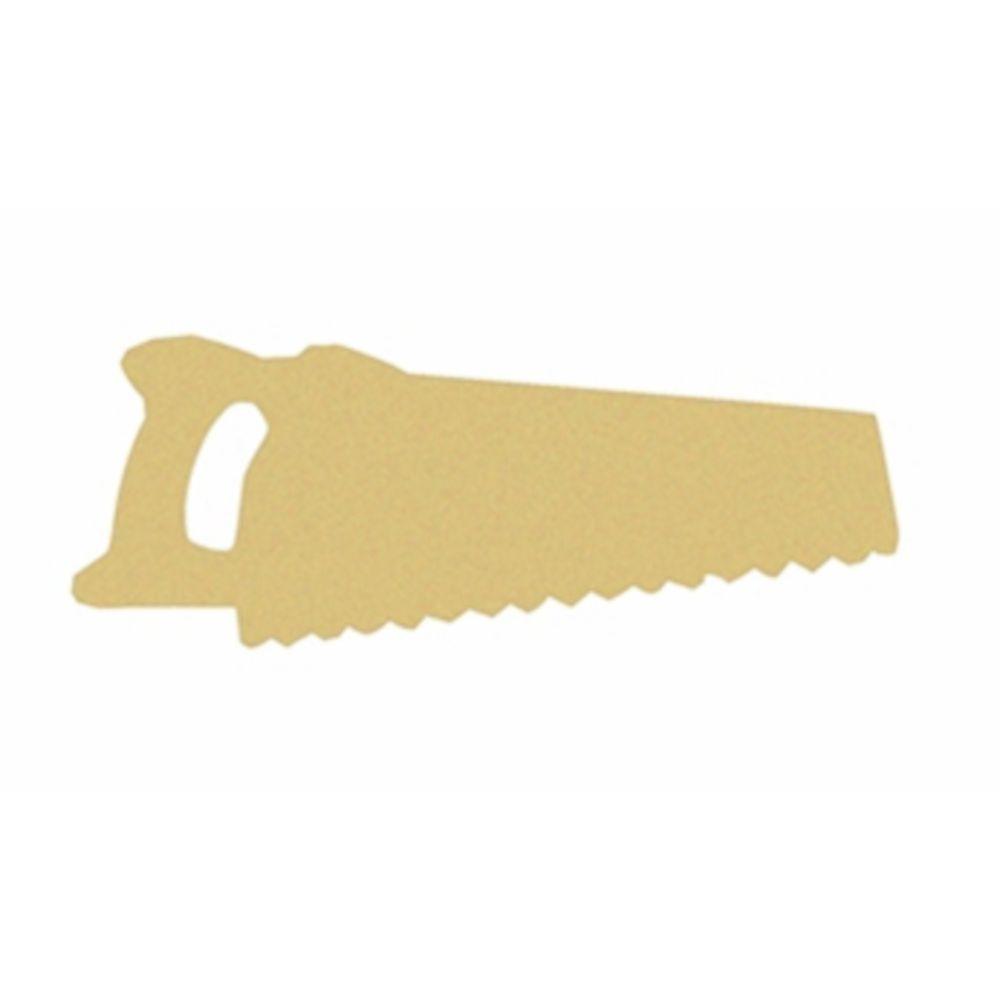 Basic Shape Hand Saw MDF Cutout Silhouette - Unfinished For DIY