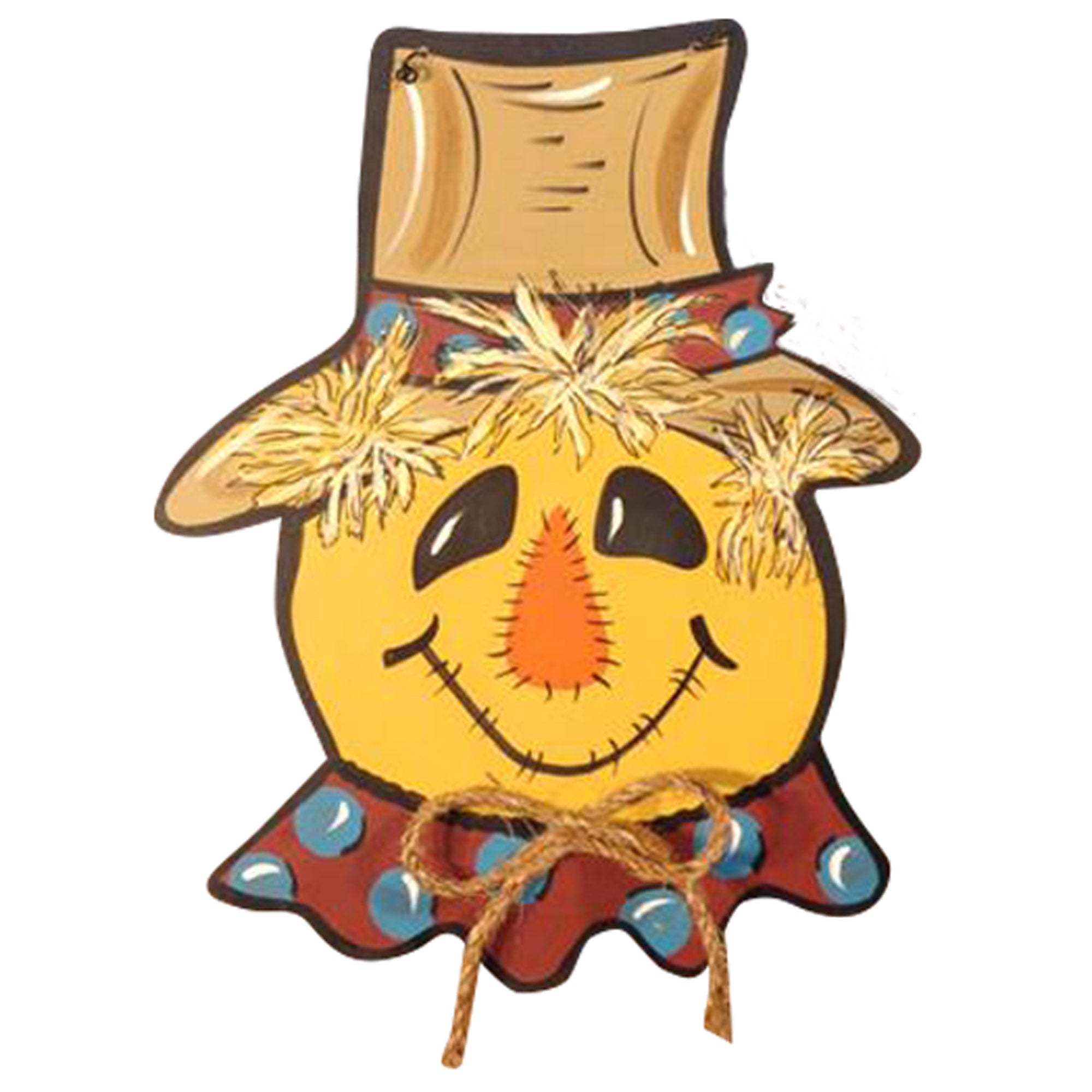 Basic Shape Scarecrow MDF Cutout Autumn Harvest Silhouette - Unfinished For DIY