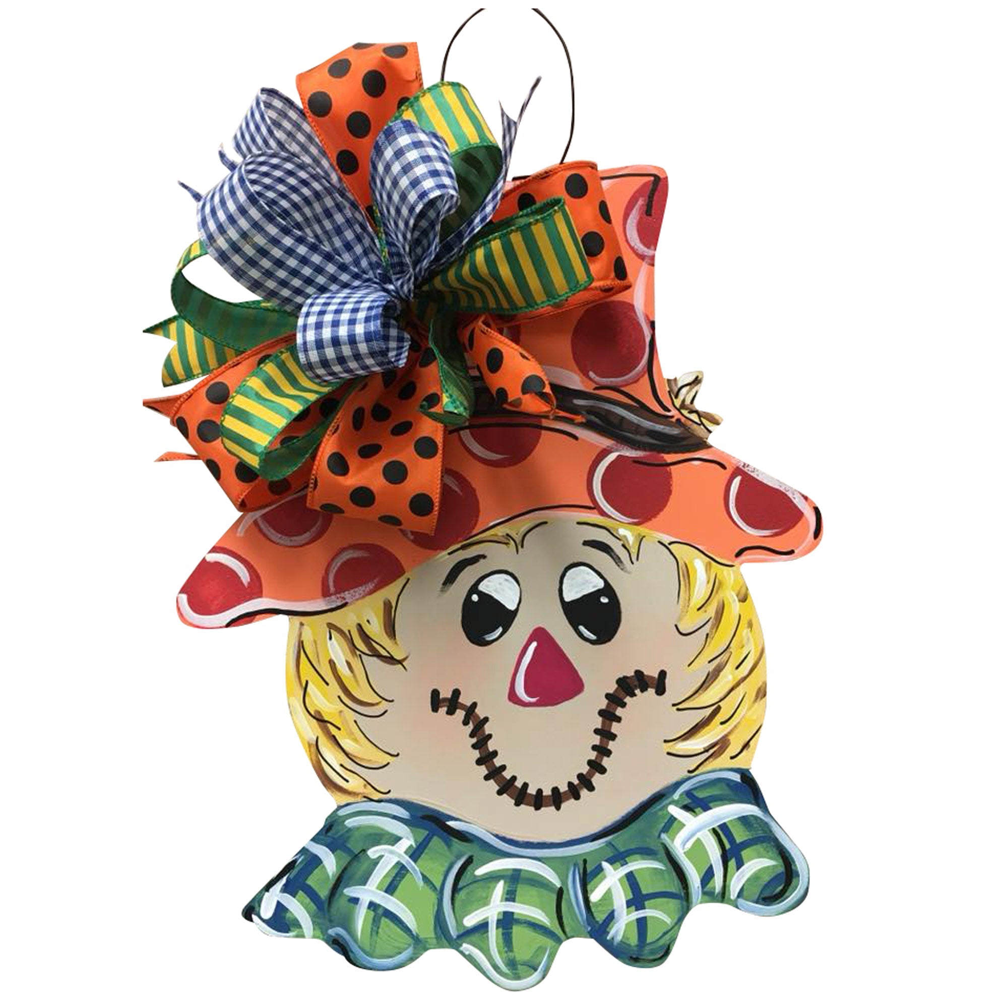 Basic Shape Scarecrow MDF Cutout Autumn Harvest Silhouette - Unfinished For DIY
