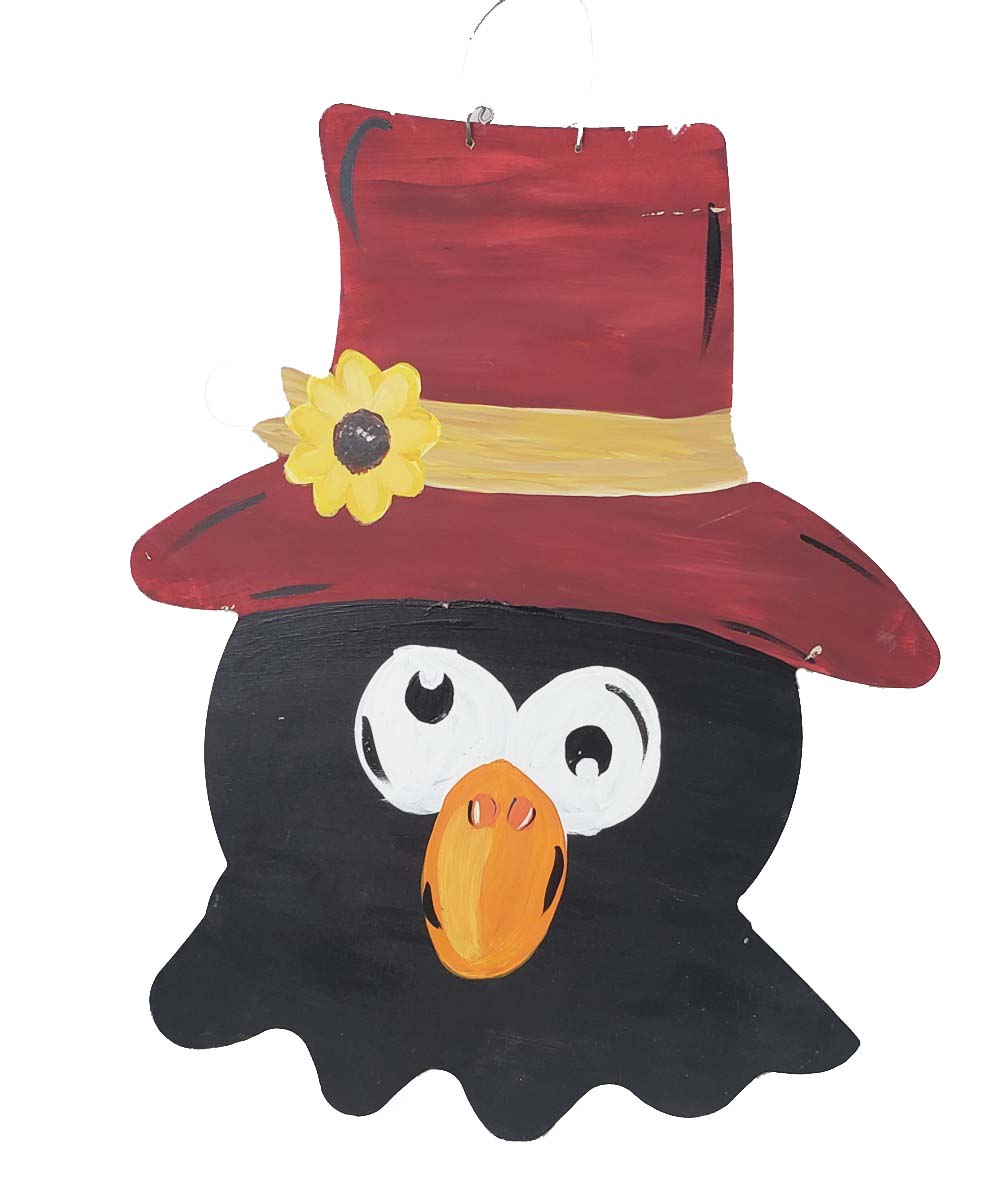 Basic Shape Scarecrow MDF Cutout Autumn Harvest Silhouette - Unfinished For DIY