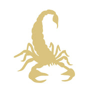 Basic Shape Scorpion MDF Cutout Silhouette - Unfinished For DIY