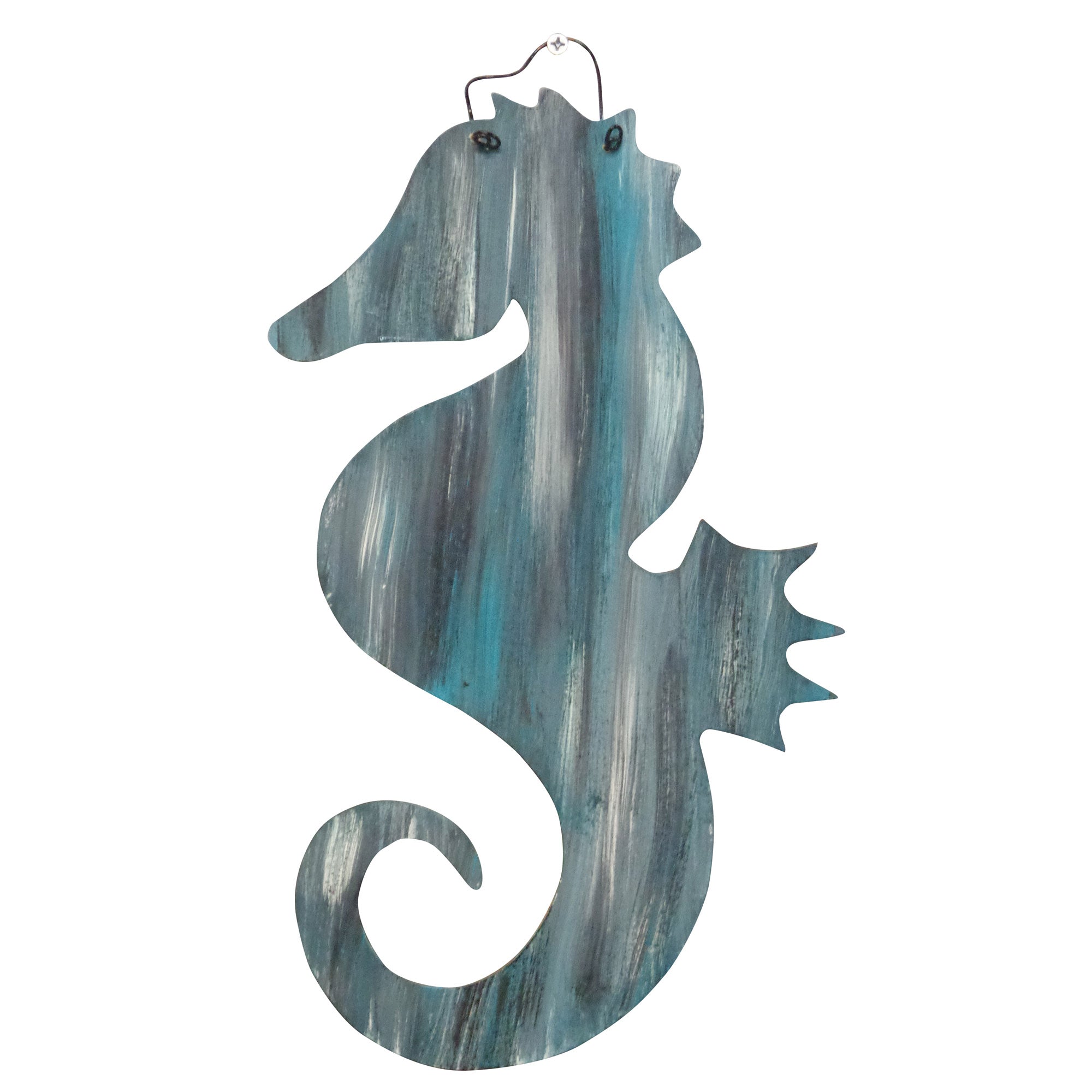 Basic Shape Seahorse MDF Cutout Silhouette - Unfinished For DIY