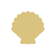 Basic Shape Seashell MDF Cutout Scallop Silhouette - Unfinished For DIY