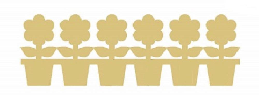 Basic Shape Maple Leaves MDF Cutout Autumn Leaf Border - Unfinished For DIY