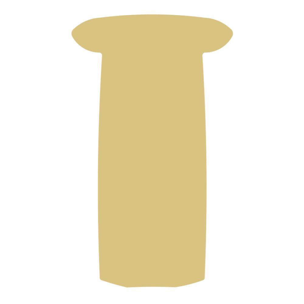 Basic Shape Shot Gun Shell MDF Cutout Silhouette - Unfinished For DIY