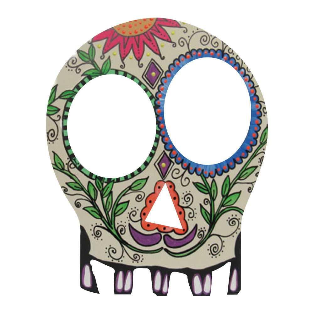 Basic Shape Skull MDF Cutout Halloween Silhouette - Unfinished For DIY