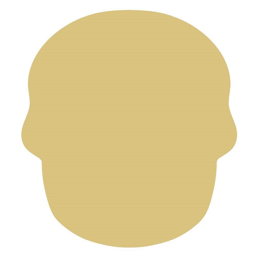 Basic Shape Skull MDF Cutout Skull Silhouette - Unfinished For DIY