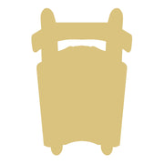 Basic Shape Sled MDF Cutout Winter Decor - Unfinished For DIY