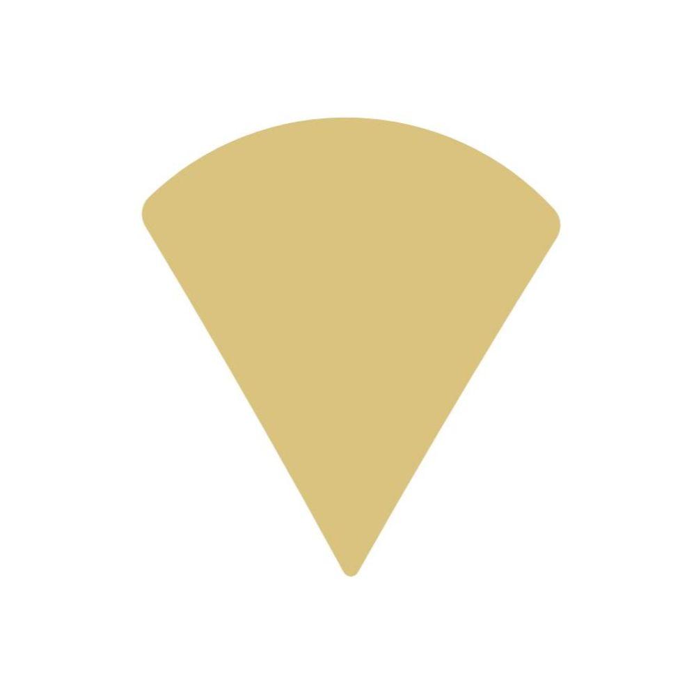 Basic Shape Slice MDF Cutout Pizza Silhouette - Unfinished For DIY