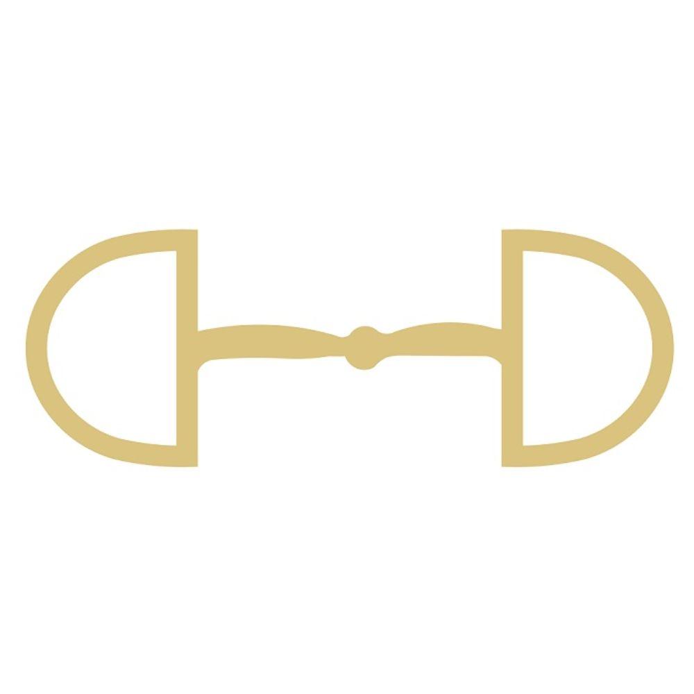 Basic Shape Snaffle Bit MDF Cutout Silhouette - Unfinished For DIY