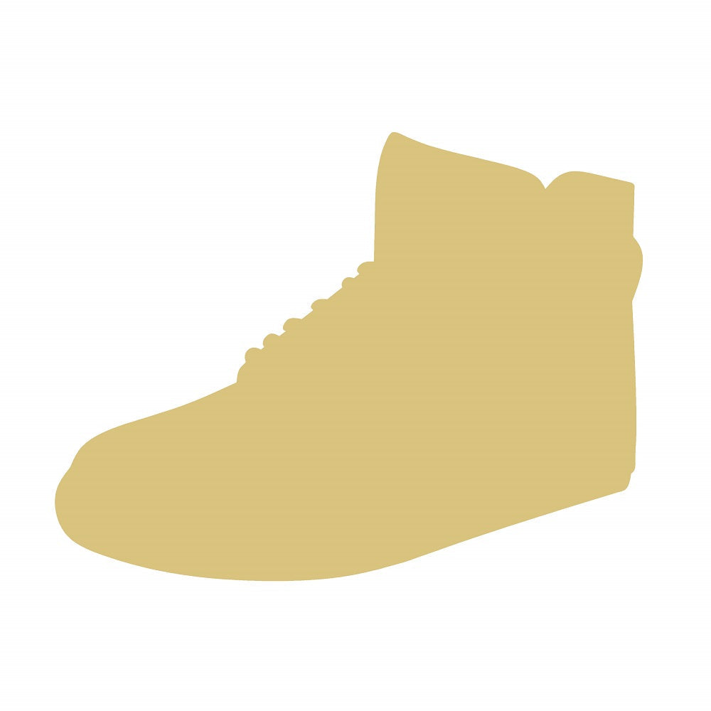 Basic Shape Sneaker MDF Cutout Silhouette Style 3 - Unfinished For DIY