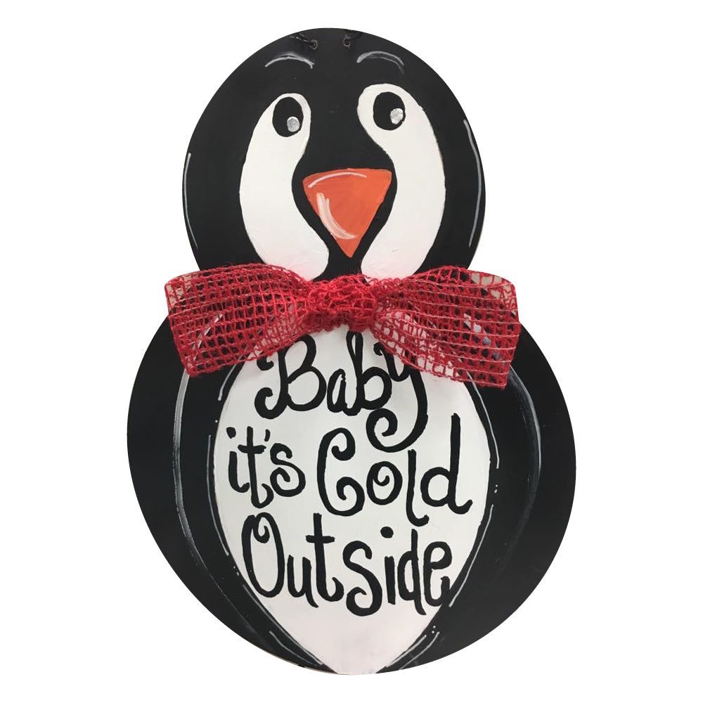 Basic Shape Snowman MDF Cutout Winter Decor Style 1 - Unfinished For DIY