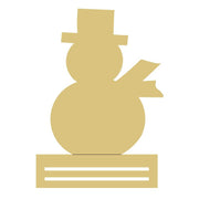 Snowman Wreath Form