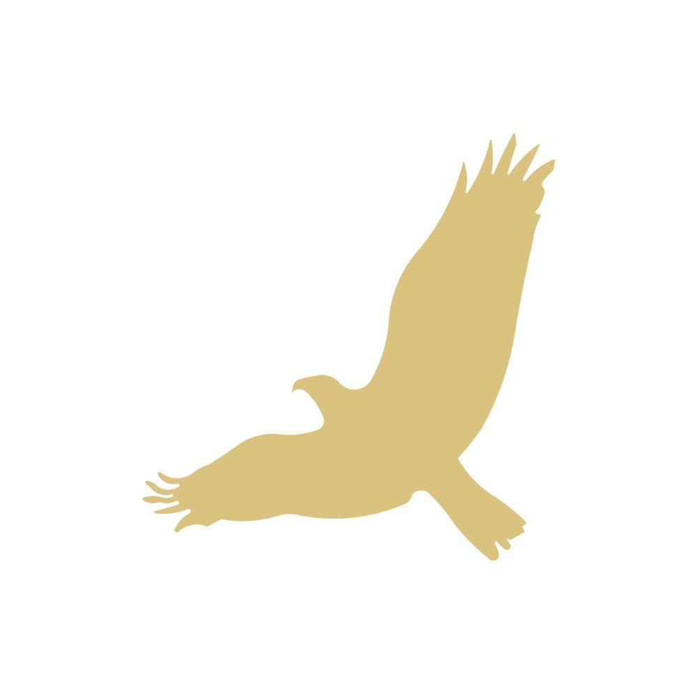 Basic Shape Soaring Eagle MDF Cutout Silhouette - Unfinished For DIY