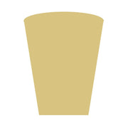 Basic Shape Slolo Cup MDF Cutout Silhouette - Unfinished For DIY