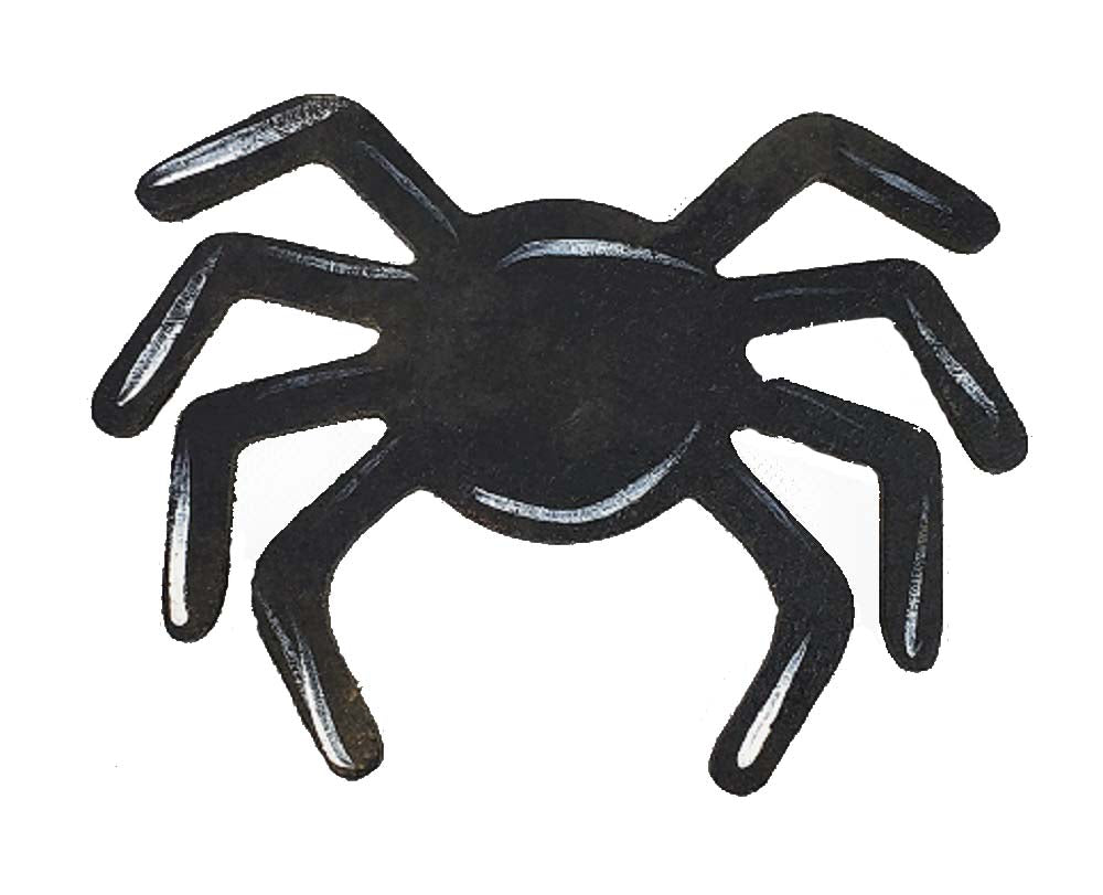 Basic Shape Spider MDF Cutout Silhouette - Unfinished For DIY