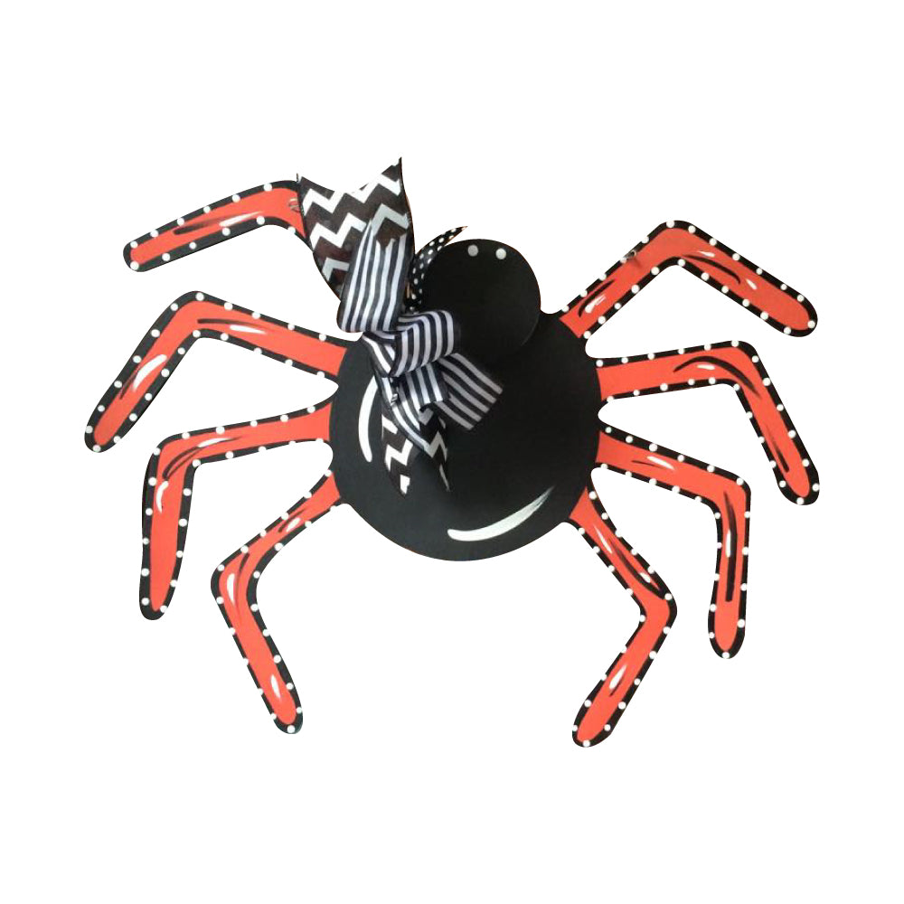 Basic Shape Spider MDF Cutout Silhouette - Unfinished For DIY