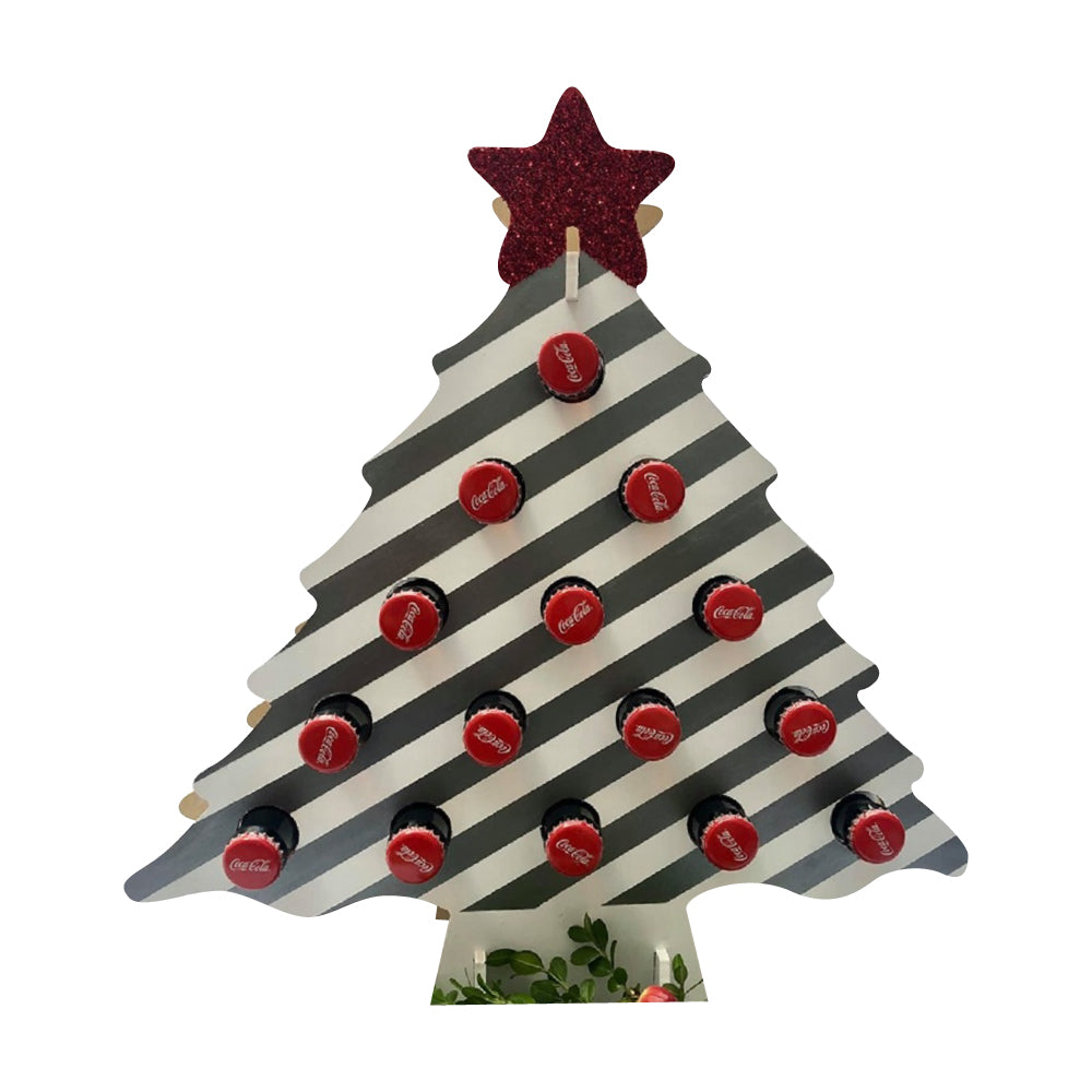Spirit Tree 18" Coke Stripes
