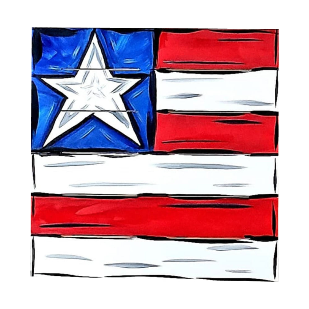 Basic Shape Square MDF Cutout Plain - Unfinished For DIY