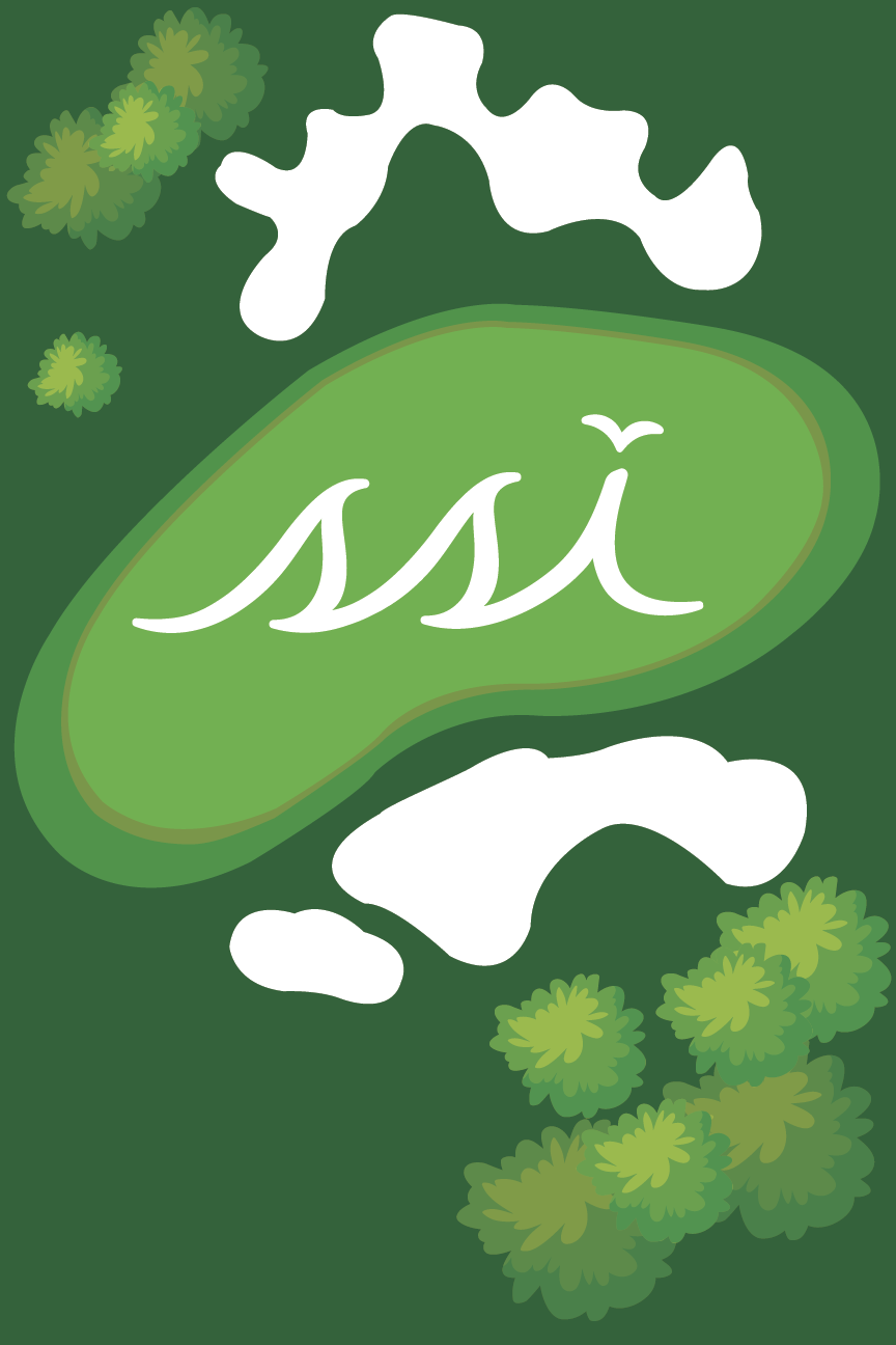 SSI LIFESTYLE GOLF COURSE FLAG
