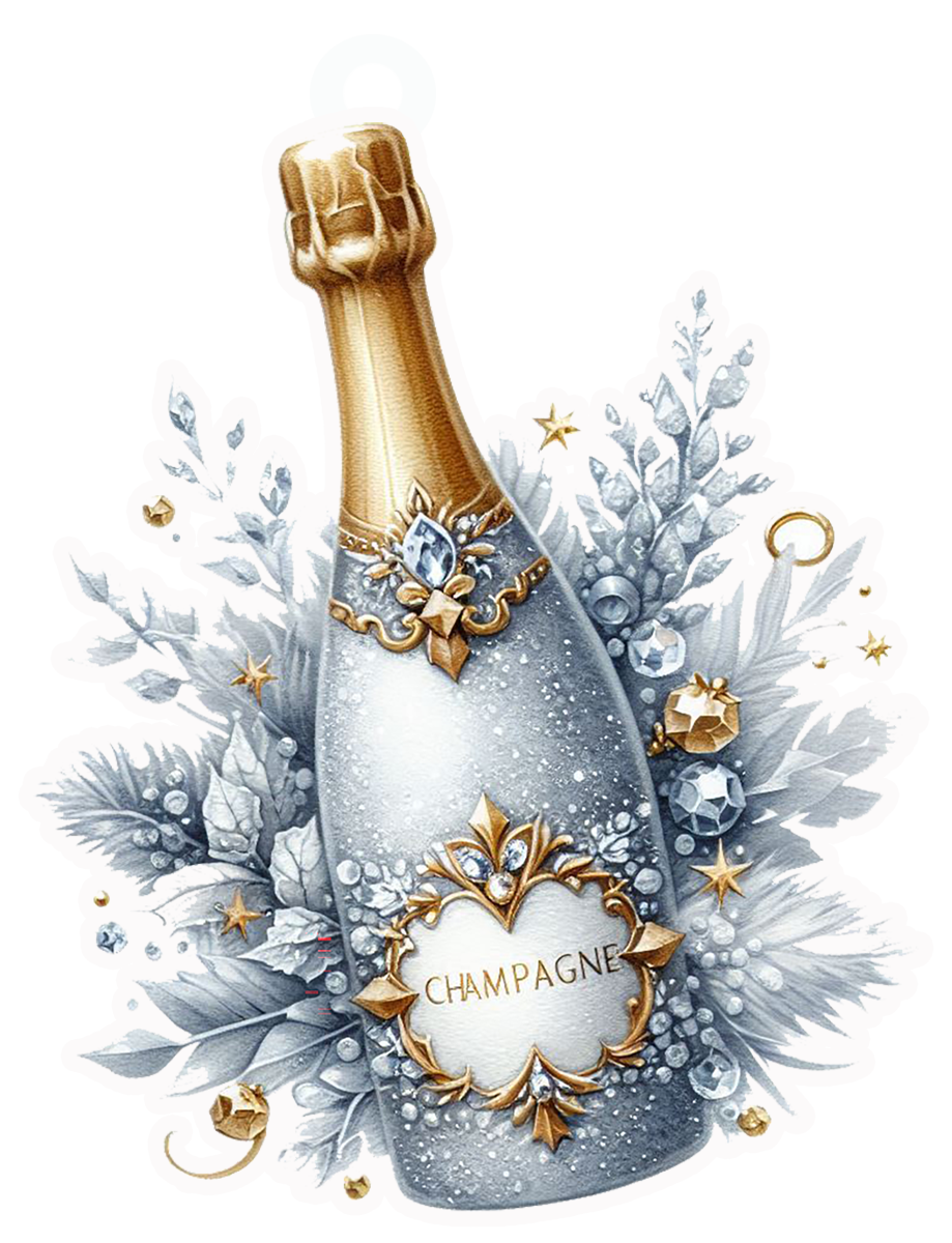 SASSY TALKIN CHAMPAGNE BOTTLE