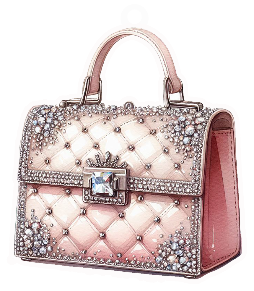 SASSY TALKIN PINK PURSE
