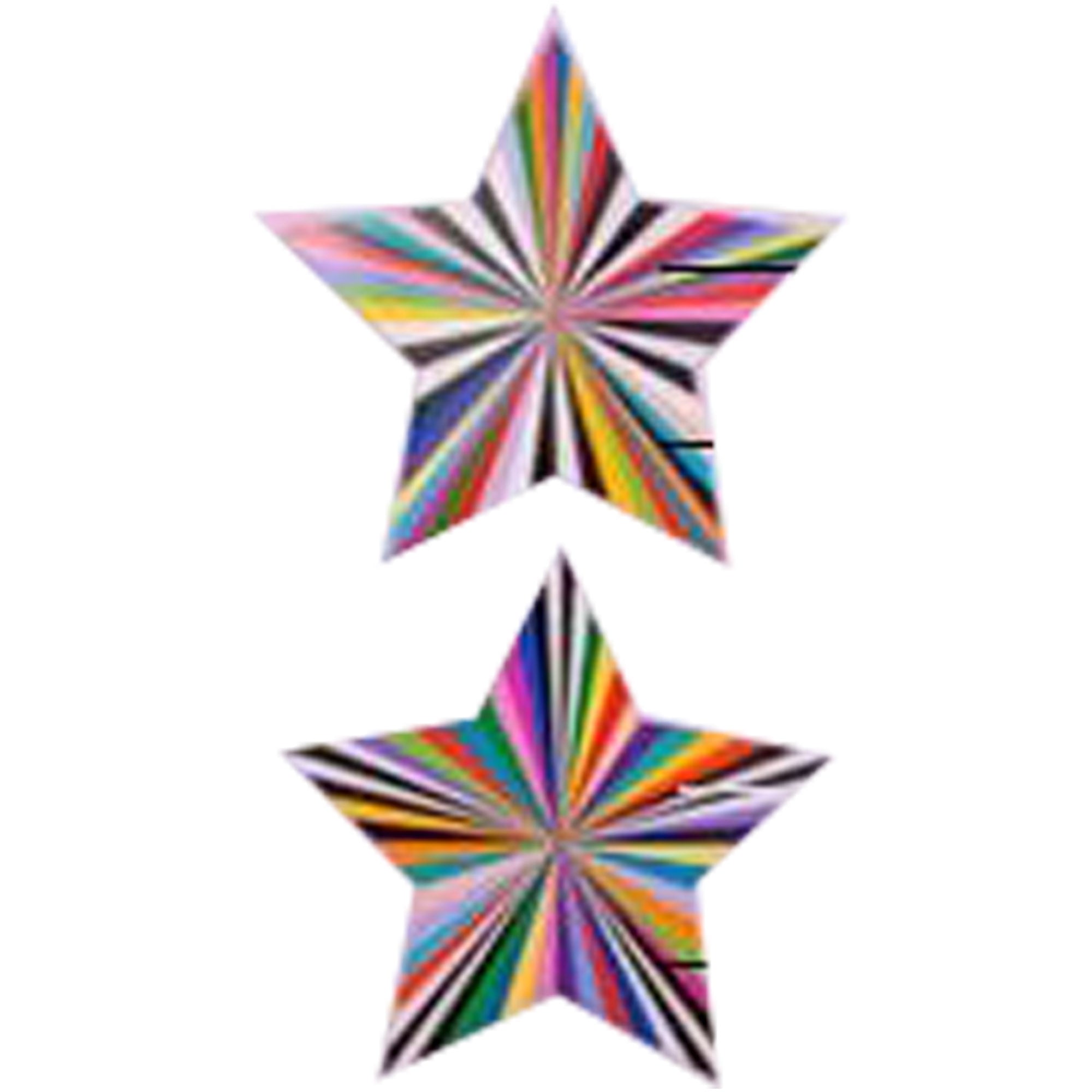 Basic Shape Star MDF Cutout Silhouette Style 1 - Unfinished For DIY