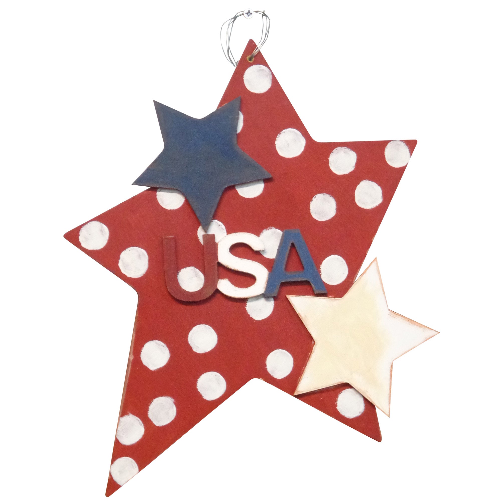 Basic Shape Star MDF Cutout Silhouette Style 2 - Unfinished For DIY