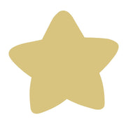 Basic Shape Star MDF Cutout Star Silhouette Style 5 - Unfinished For DIY